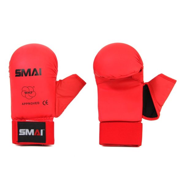 SMAI WKF Karate Glove Red