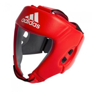 Red Adidas AIBA Approved Head Gear