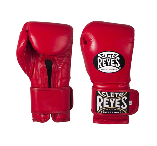 Red Cleto Reyes Training Gloves with Hook and Loop