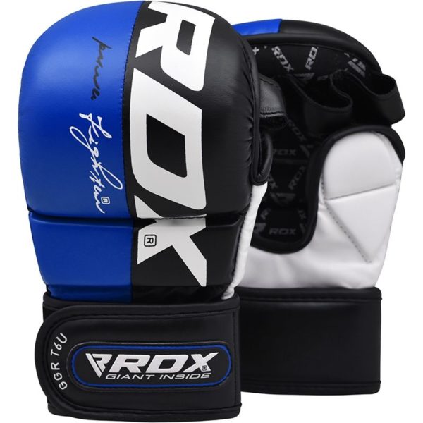 Blue RDX T6 MMA Sparring Gloves