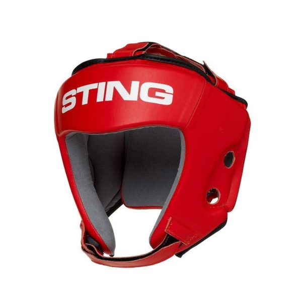 Red Sting AIBA Competition Head Guard