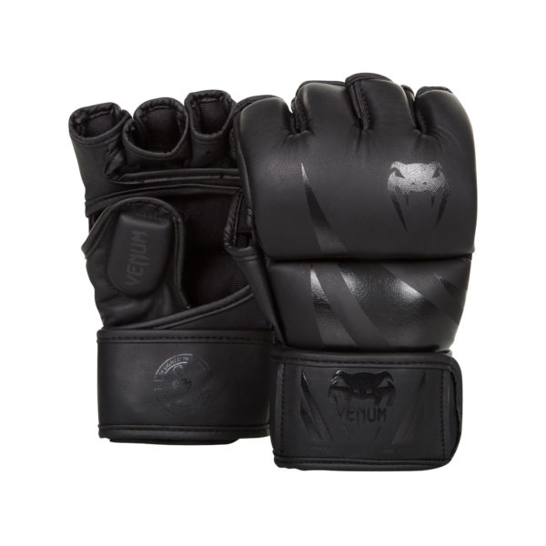 Black Venum Challenger MMA Gloves