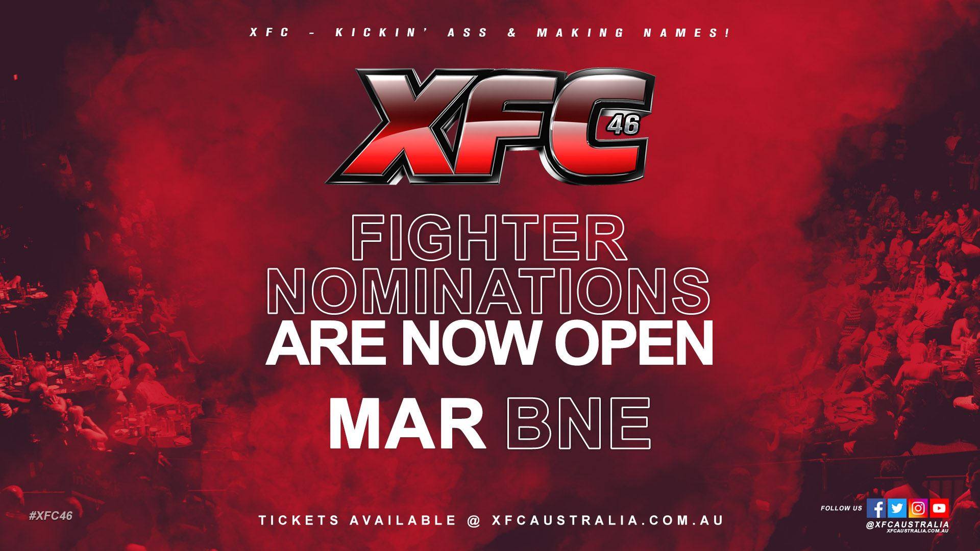 XFC 46 Nominations Open